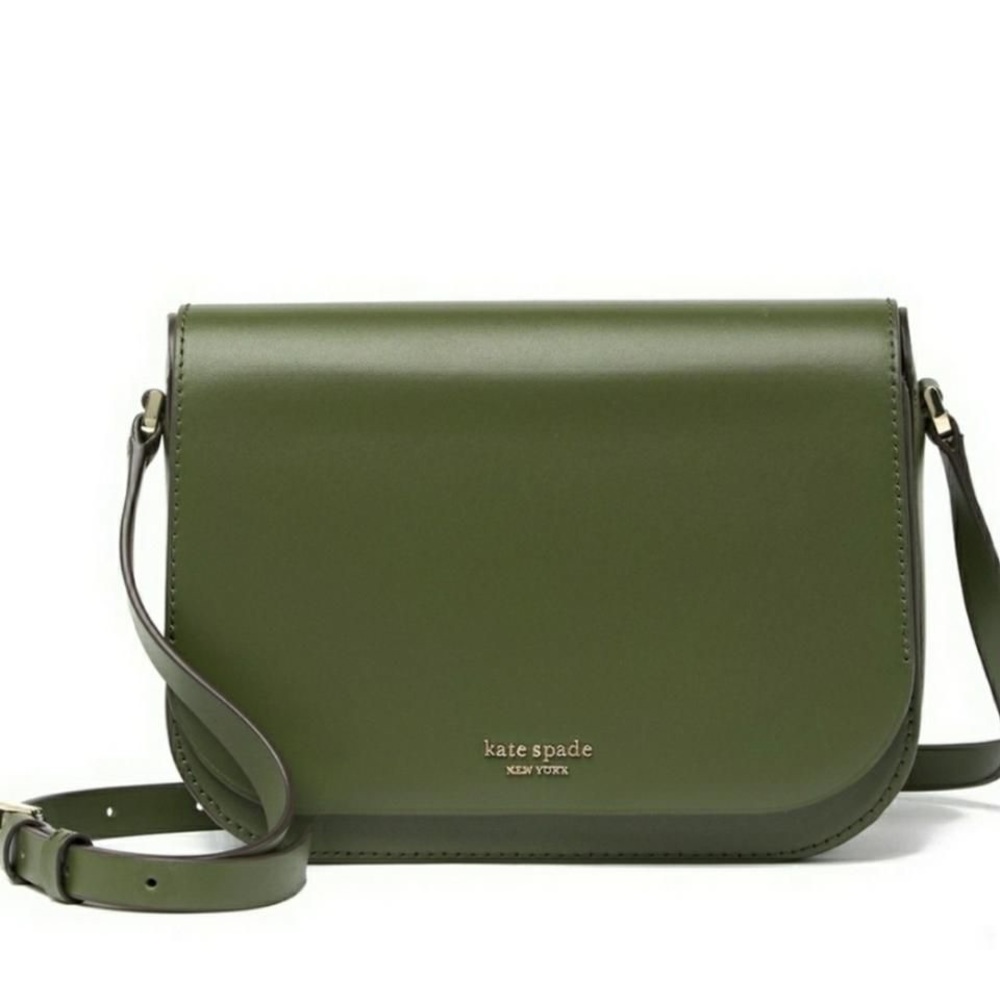 Kate Spade Olive Green Crossbody Purse Bag